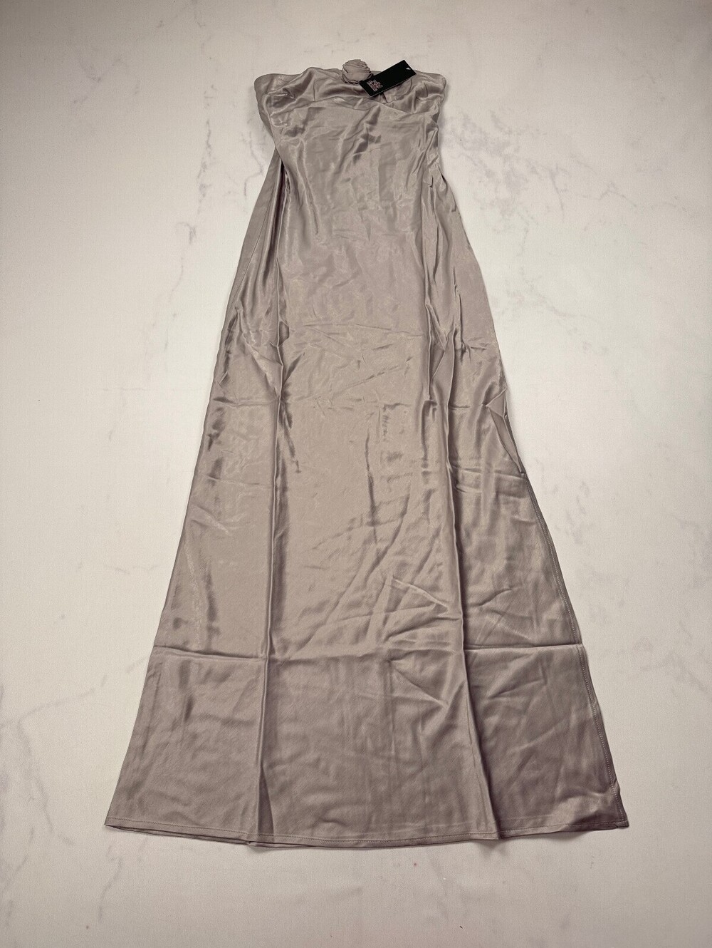 Wild Fable Maxi Dress Dove Gray 2010s Elevated - Womens XS